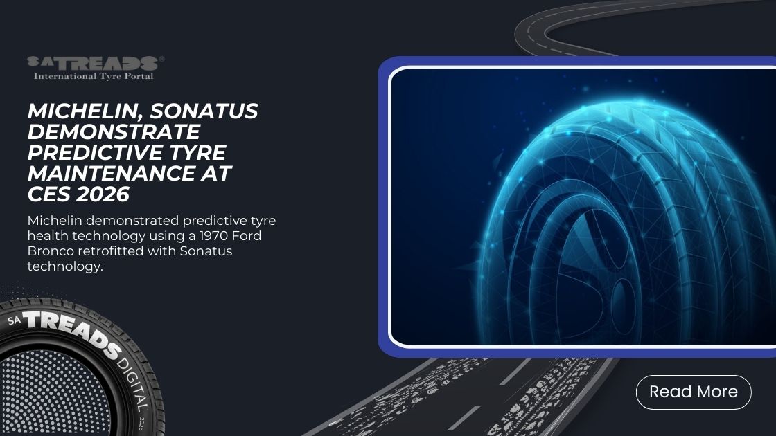 Michelin, Sonatus Demonstrate Predictive Tyre Maintenance at CES 2026